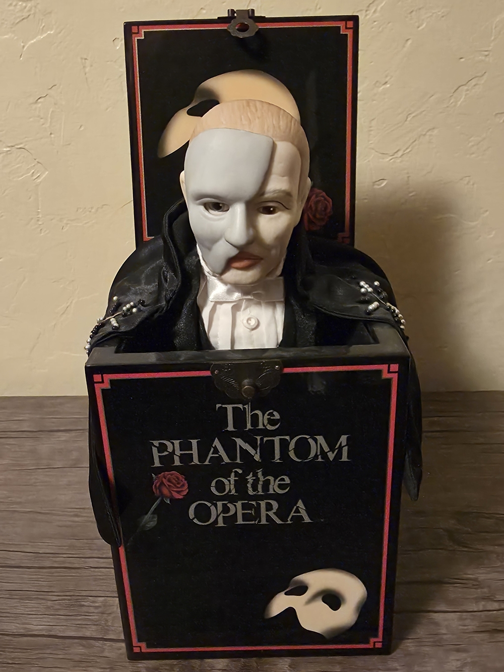 Phantom of the Opera Michel Crawford Musical Jack In The Box Collectable